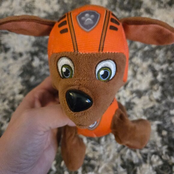 🧡 Paw Patrol Zuma Plush Toy - Nickelodeon EUC - Picture 2 of 4